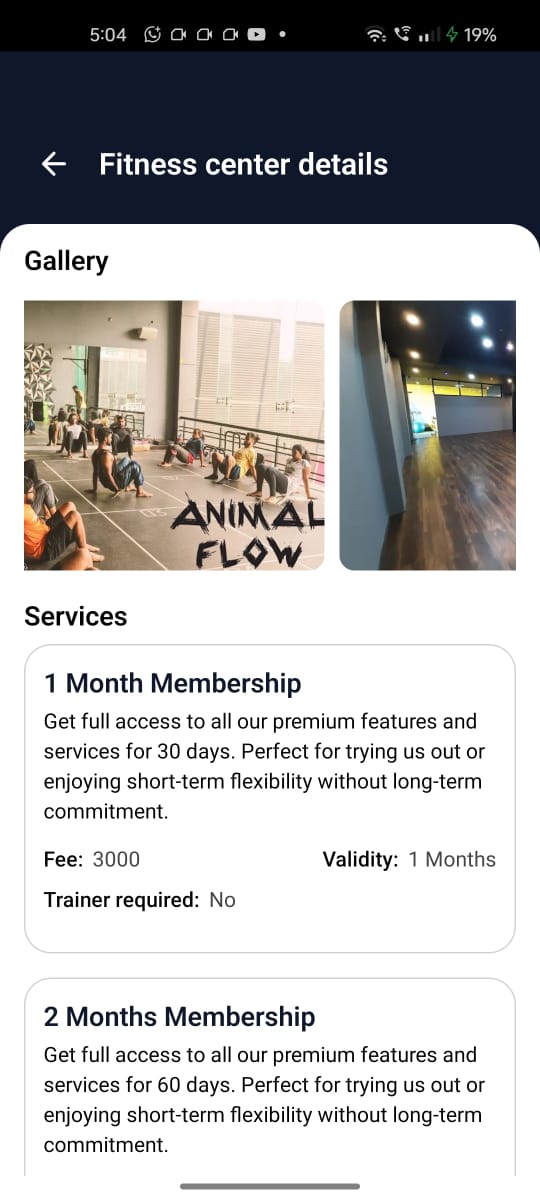 Flex Genie App Screens